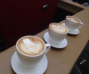 韶關碧桂園濱江1號咖啡拉花實踐